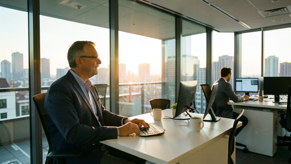 Senior Software Engineer in Modern Tech Office